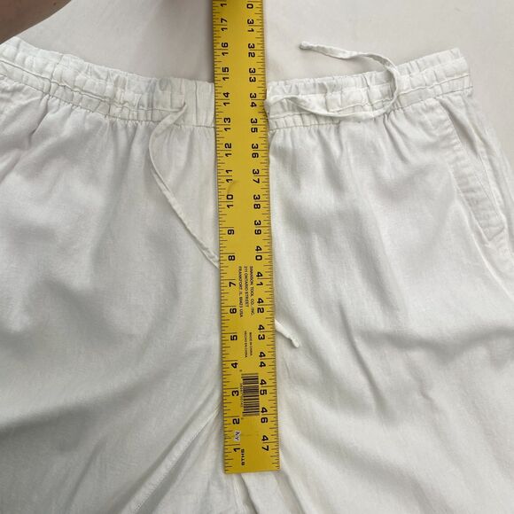 Old Navy Linen Blend Pants Womens 2X Plus Pull On Lightweight Casual Lounge - Picture 8 of 8
